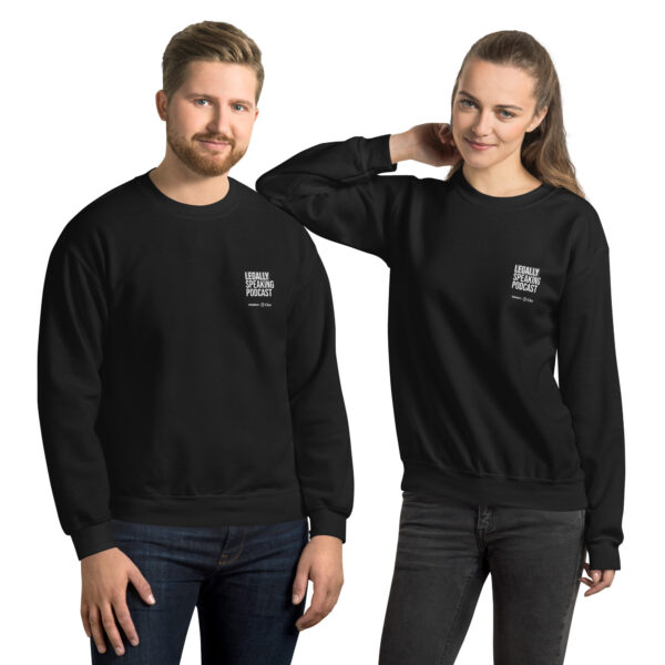 Unisex Sweatshirt (in Black AND Red)